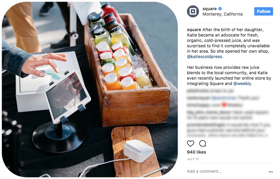 instagram posts that drive sales