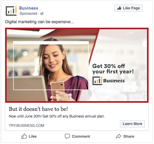 Facebook ads for lead generation