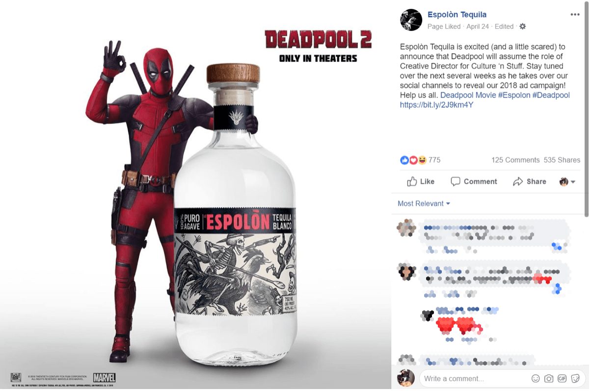 Deadpool2 cobranding