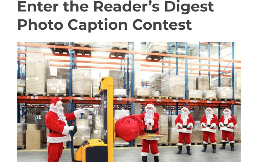 readers Digest photo contest