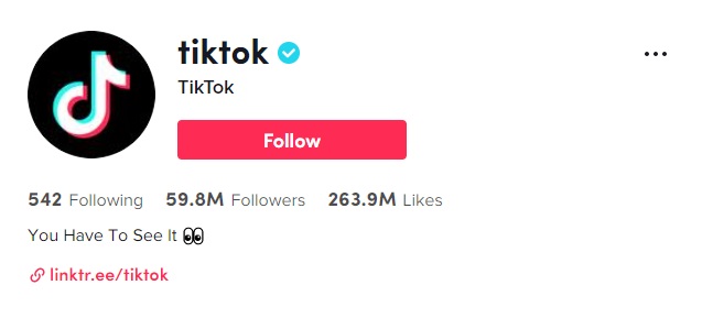 TikTok Verified Account