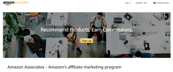 Amazon affiliates