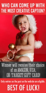 holiday photo caption contest